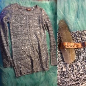 Belldini Sparkly Sweater with Sequins ✨